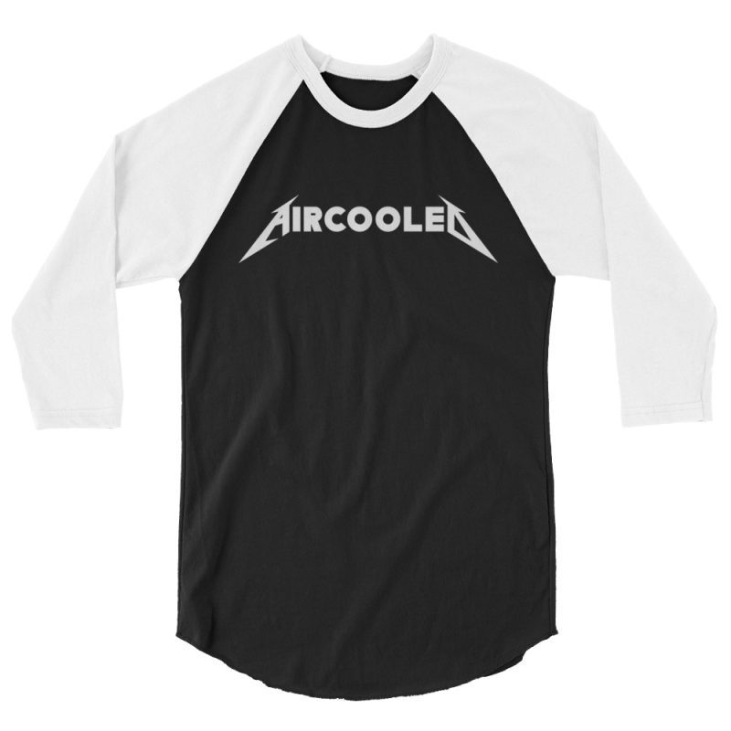 Aircooled Heavy Metal 3/4 sleeve raglan shirt