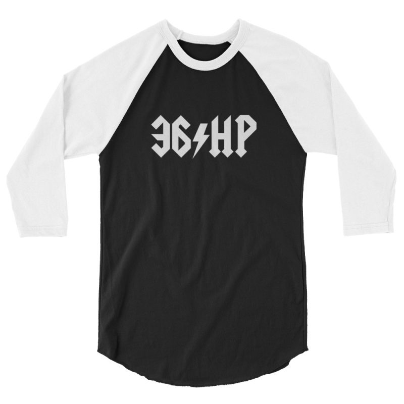36ϟHP 3/4 sleeve raglan shirt