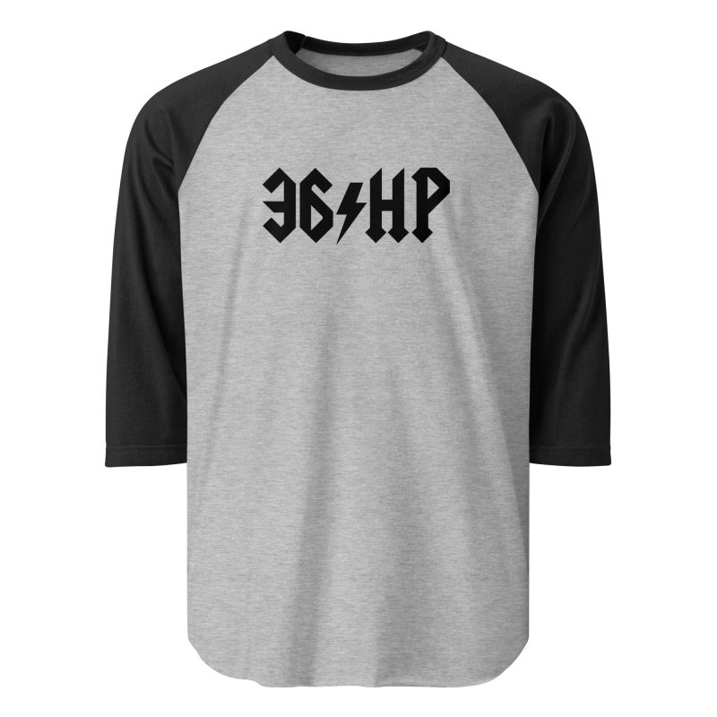 36ϟHP 3/4 sleeve raglan shirt - Image 6