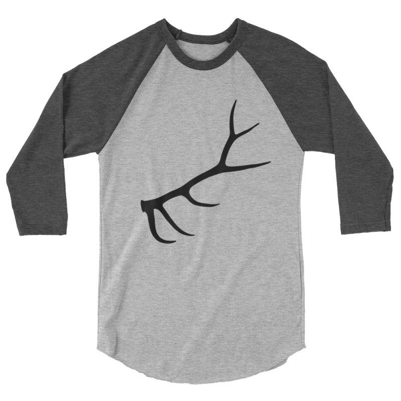 Elk Antler 3/4 sleeve raglan shirt - Image 6