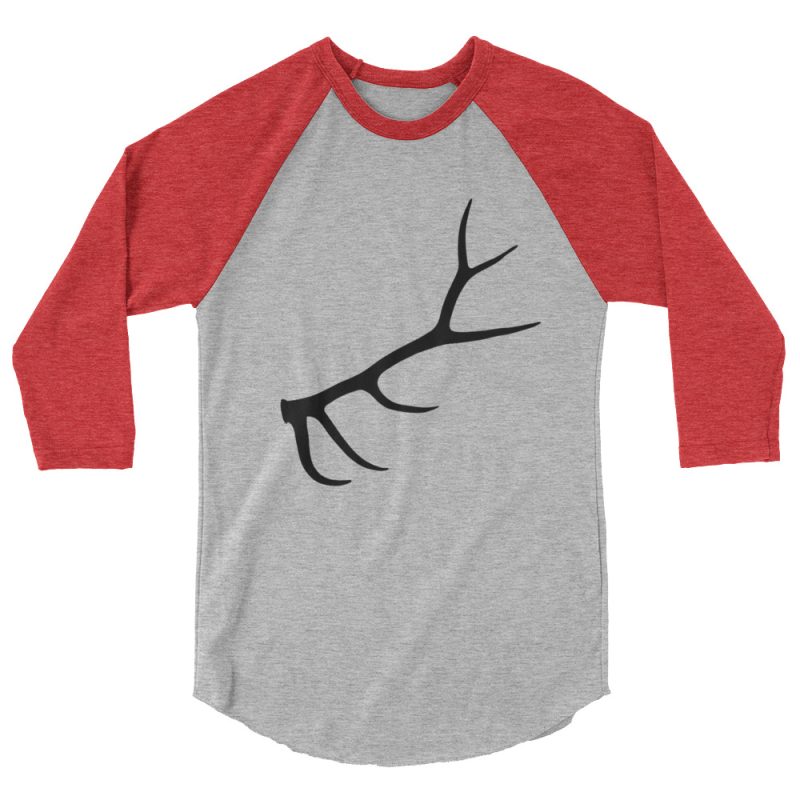 Elk Antler 3/4 sleeve raglan shirt - Image 5
