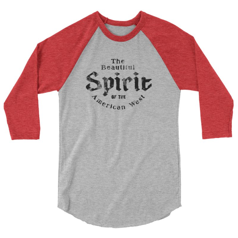 The Beautiful Spirit of the American West 3/4 sleeve raglan shirt - Image 5