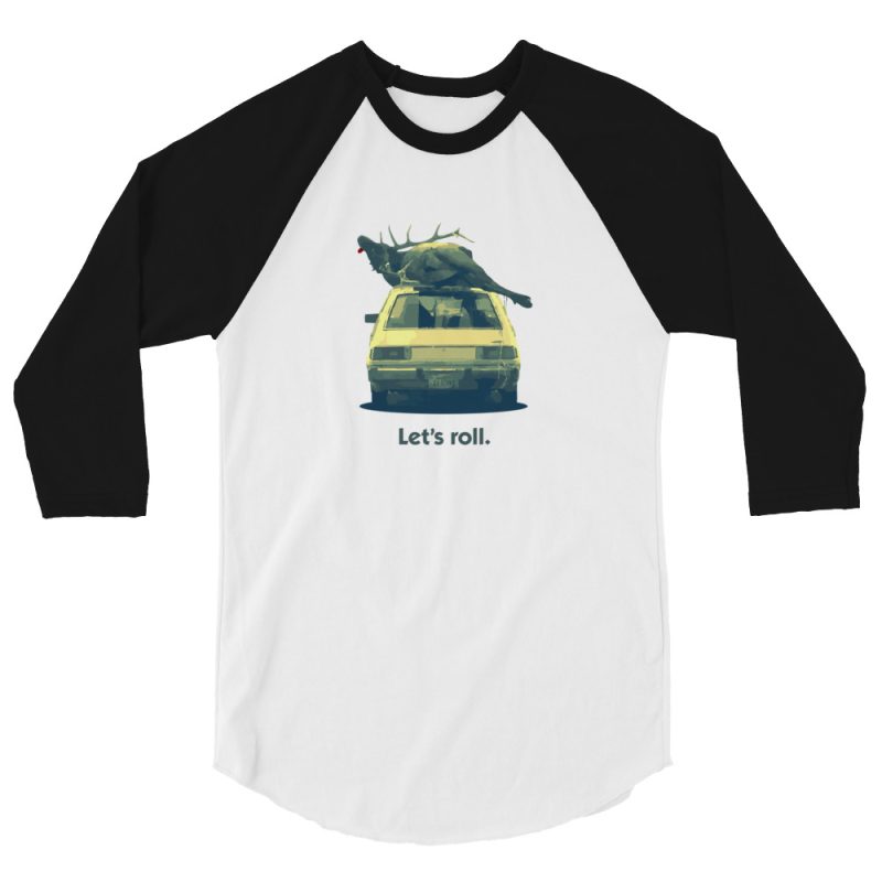 Let's roll 3/4 sleeve raglan shirt - Image 4