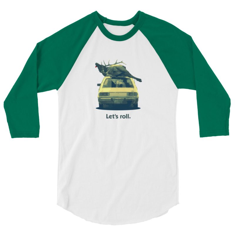 Let's roll 3/4 sleeve raglan shirt - Image 8