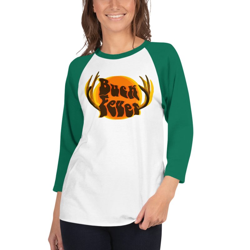 Buck Fever 3/4 sleeve raglan shirt - Image 2