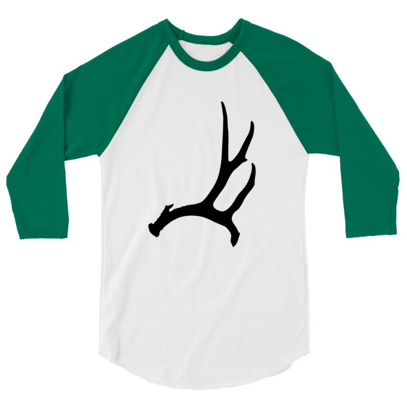 Mule Deer Antler 3/4 sleeve raglan shirt - Image 11