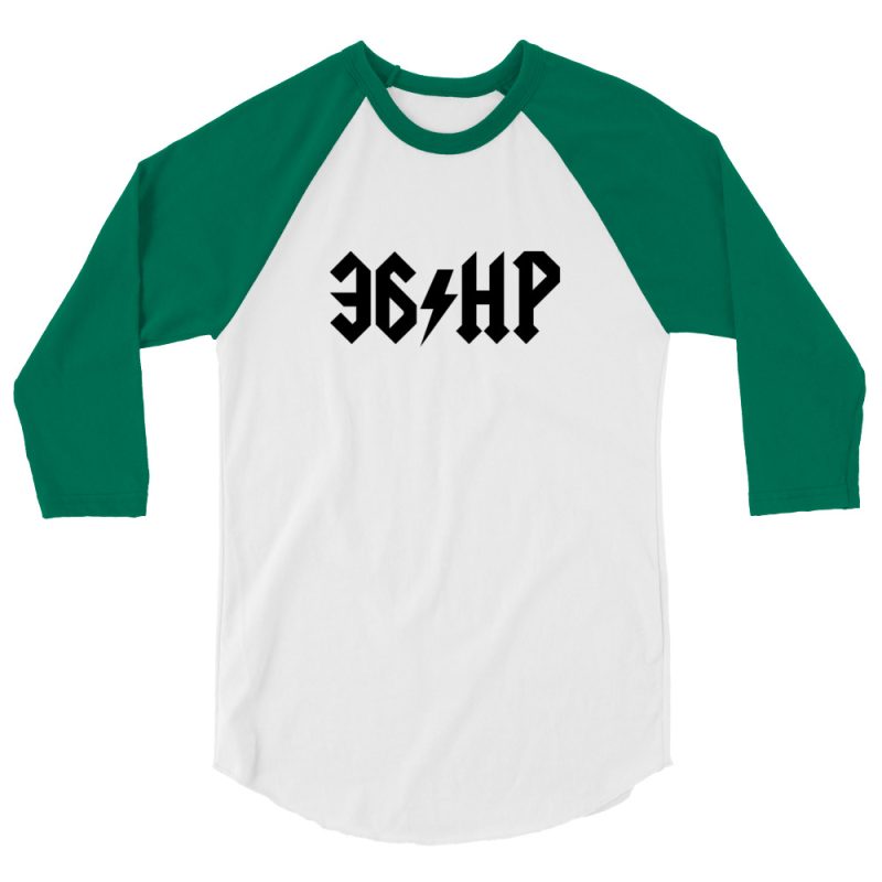 36ϟHP 3/4 sleeve raglan shirt - Image 12