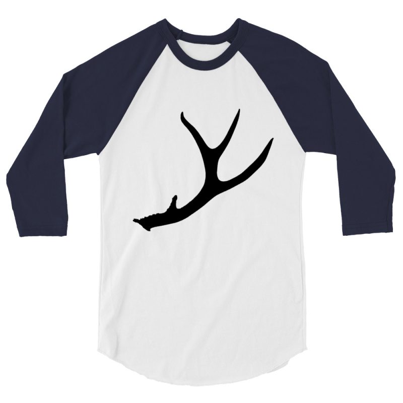 Blacktail Deer Antler 3/4 sleeve raglan shirt - Image 7