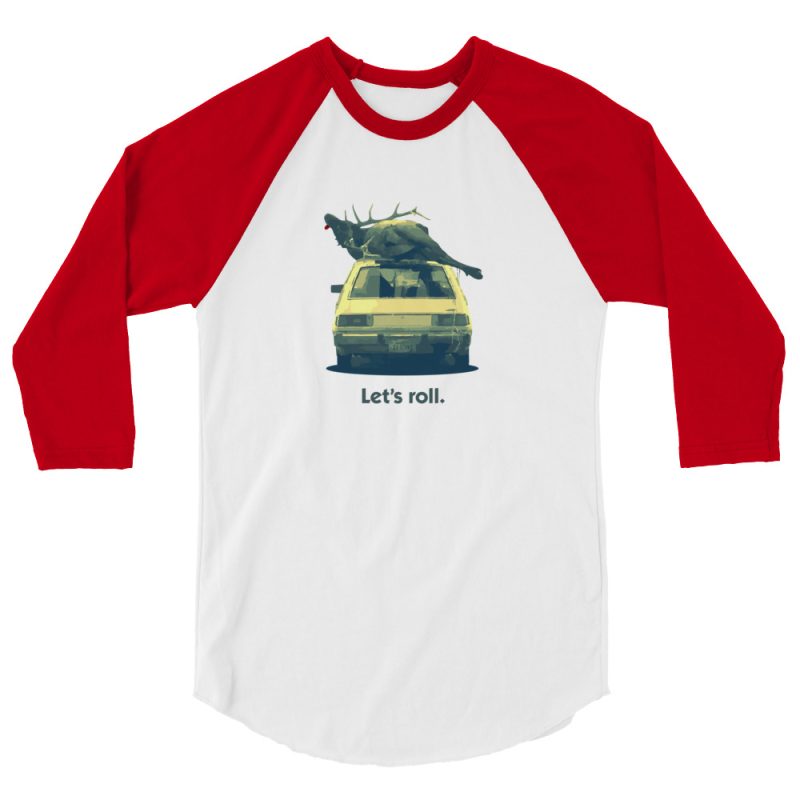Let's roll 3/4 sleeve raglan shirt - Image 6