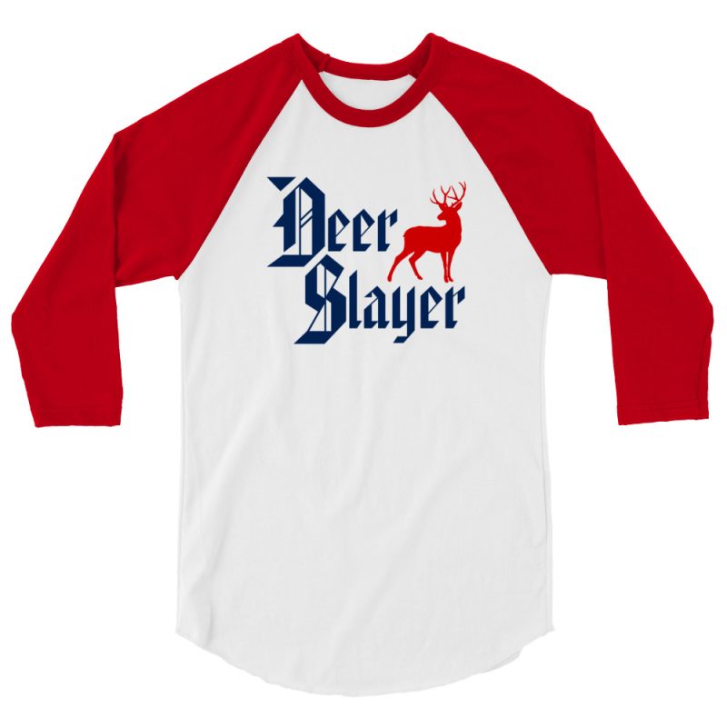 Deer Slayer 3/4 sleeve raglan shirt - Image 6