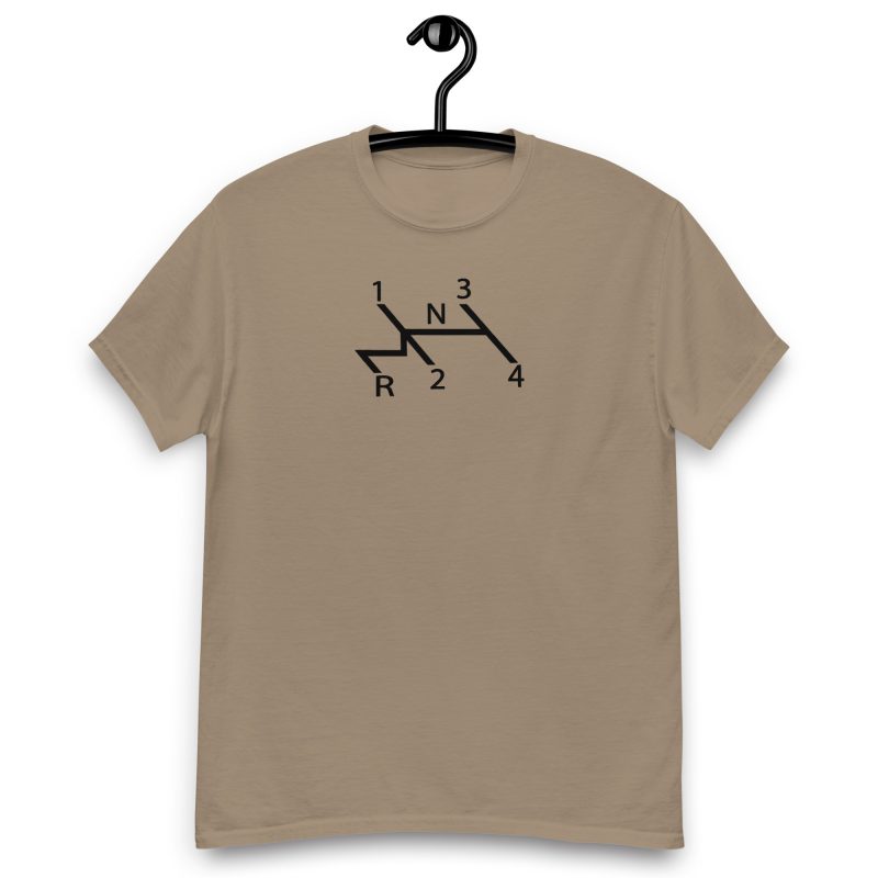 Aircooled Stick Shift Diagram Unisex classic tee - Image 8