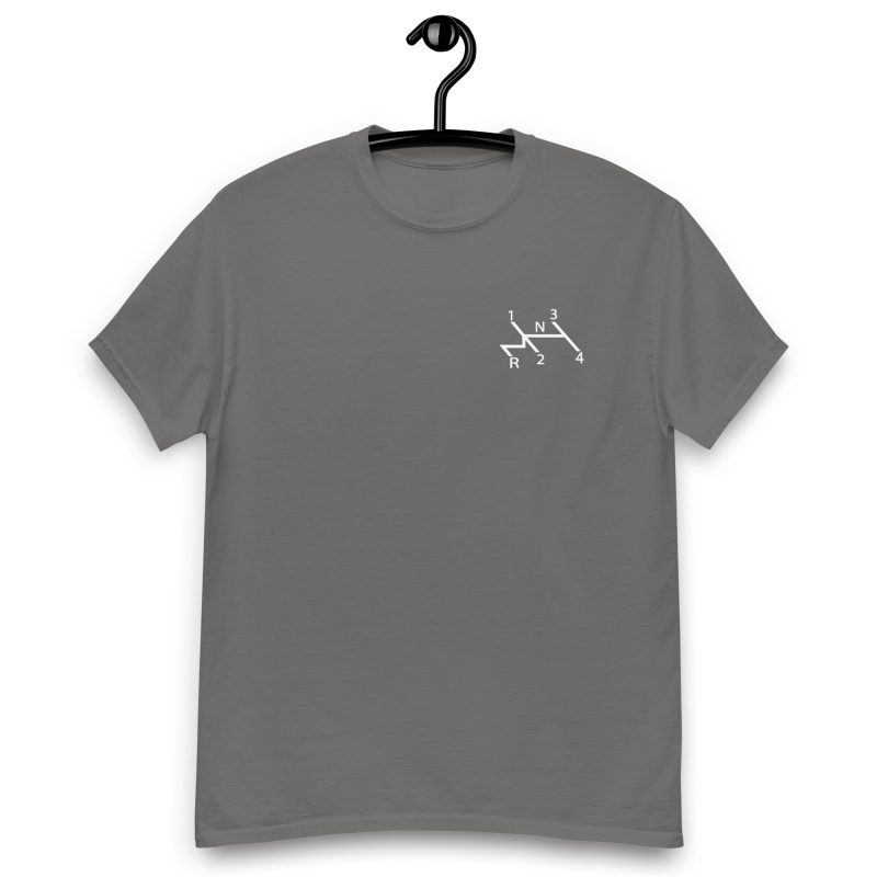 Aircooled Stick Shift Diagram Large Print Back Unisex classic tee - Image 26
