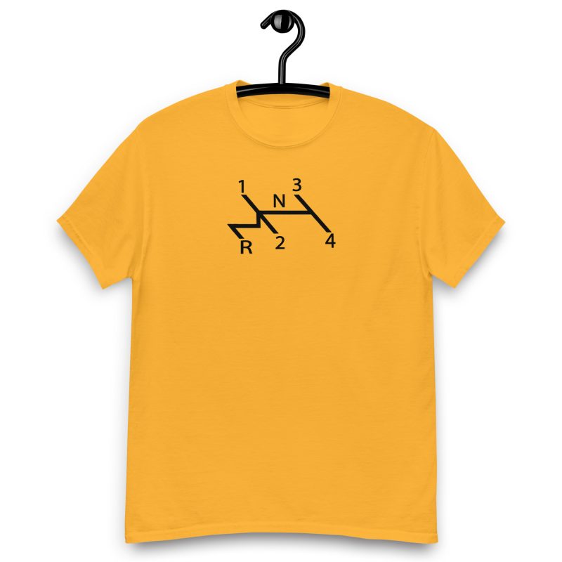 Aircooled Stick Shift Diagram Unisex classic tee - Image 10