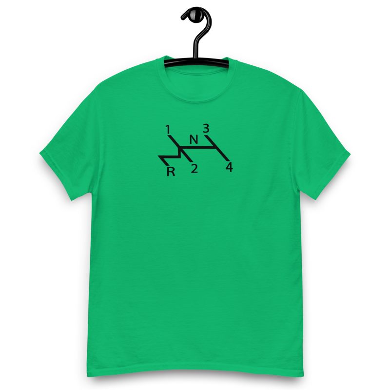 Aircooled Stick Shift Diagram Unisex classic tee - Image 9