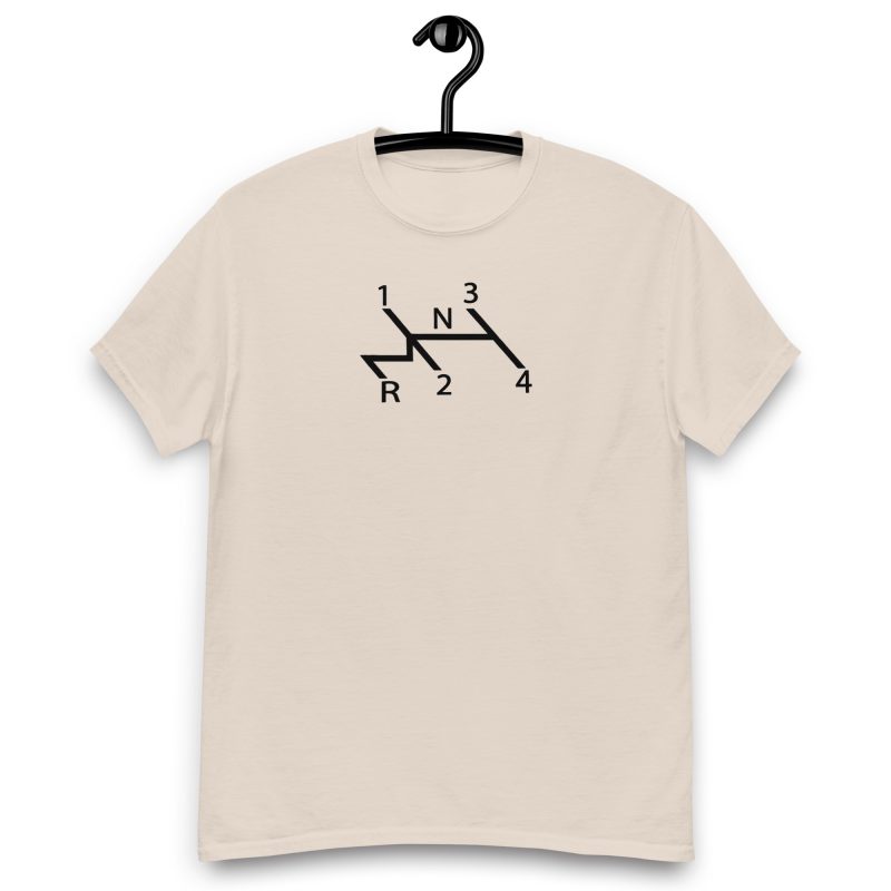 Aircooled Stick Shift Diagram Unisex classic tee - Image 13