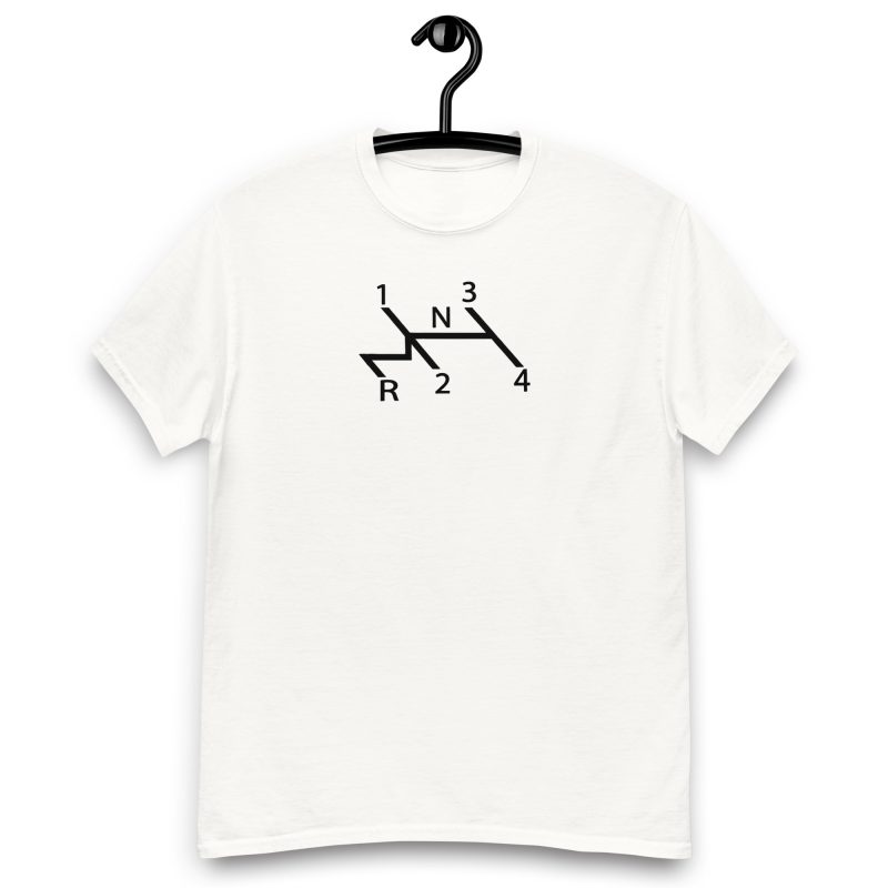 Aircooled Stick Shift Diagram Unisex classic tee - Image 15