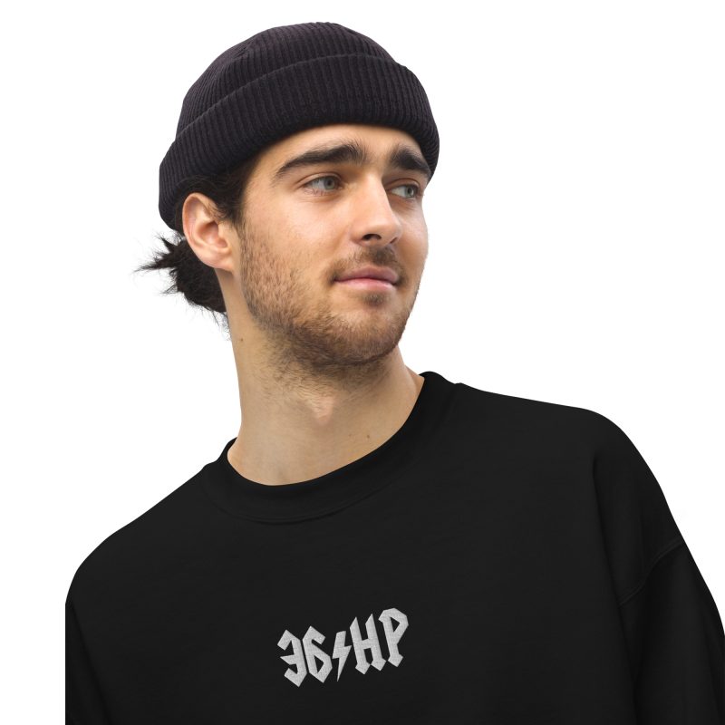 36ϟHP Embroidered Unisex Sweatshirt - Image 3
