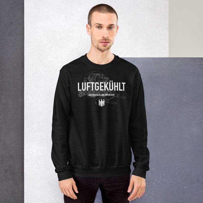 Luftgekühlt Aus Deutschland Importiert / Aircooled Imported from Germany Unisex Sweatshirt