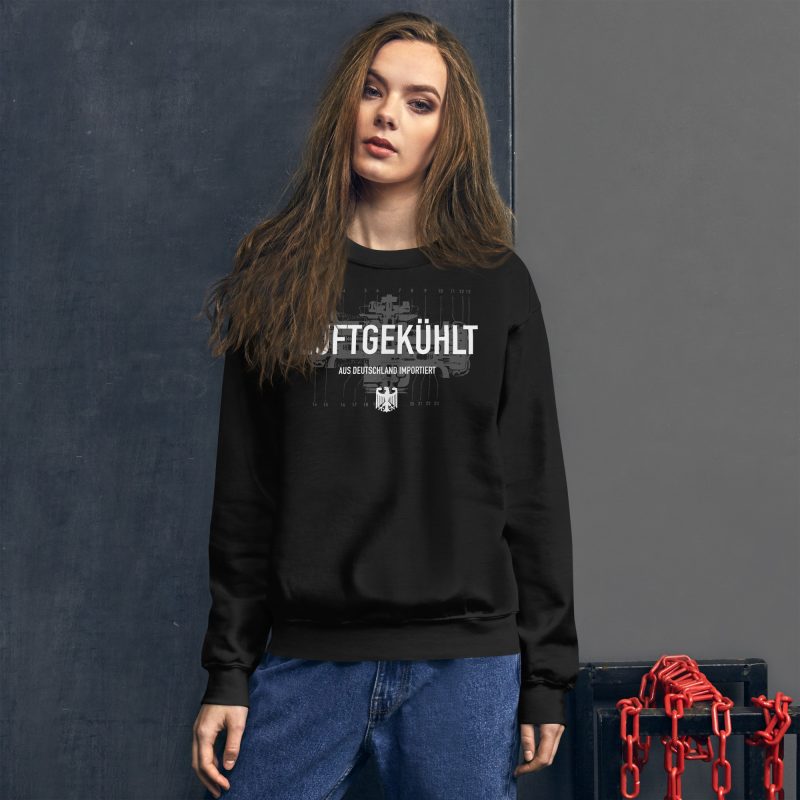 Luftgekühlt Aus Deutschland Importiert / Aircooled Imported from Germany Unisex Sweatshirt