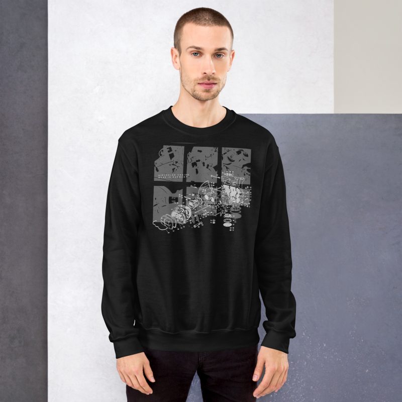 Aircooled Engine Made in Germany Unisex Sweatshirt