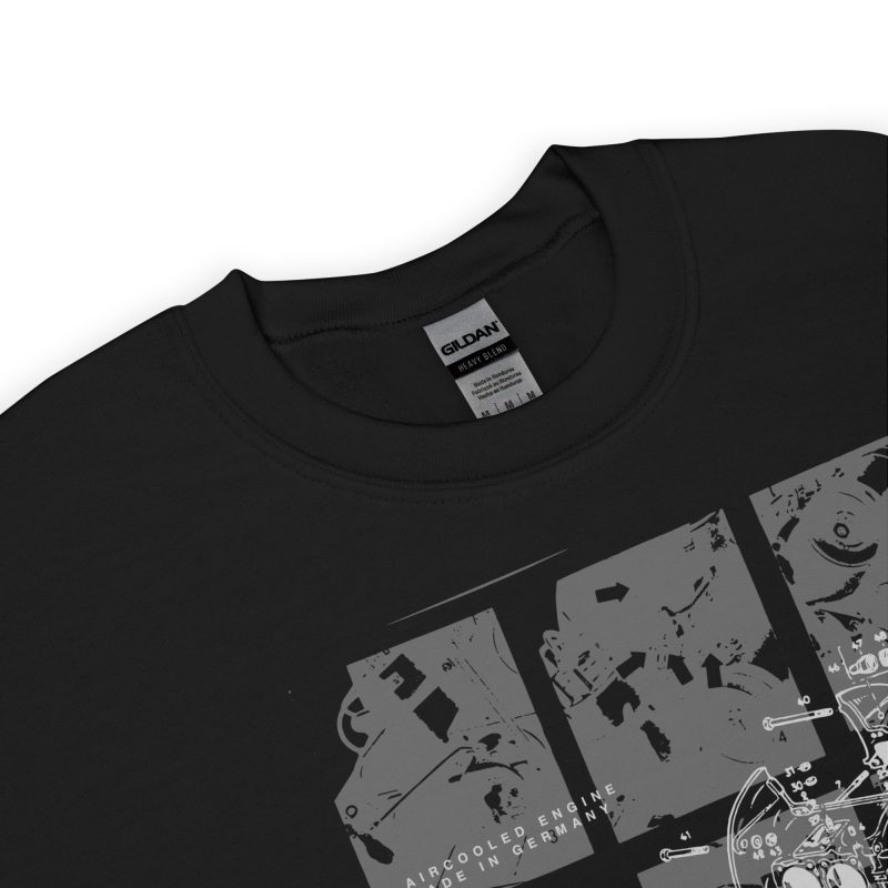 Aircooled Engine Made in Germany Unisex Sweatshirt - Image 5