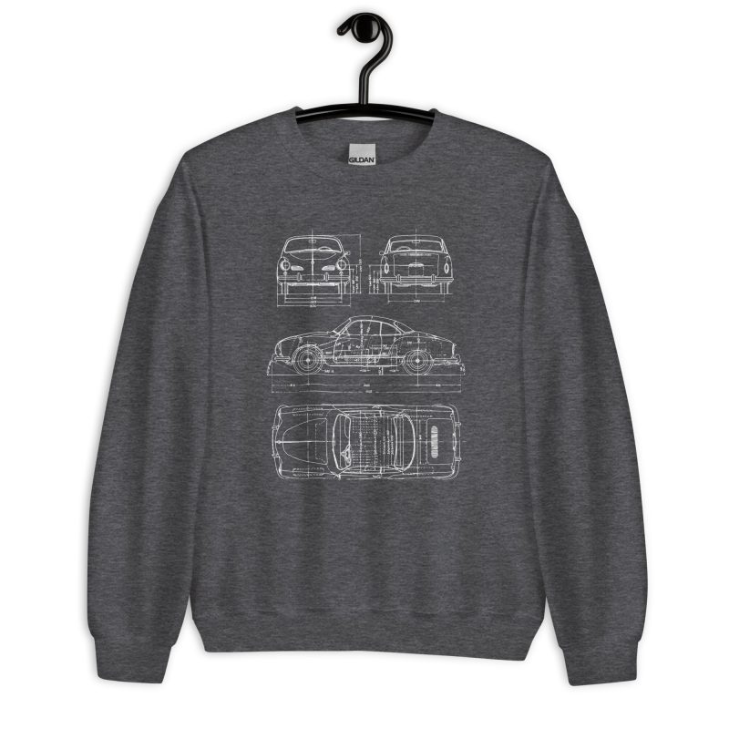 Ghia Blueprint Unisex Sweatshirt - Image 17