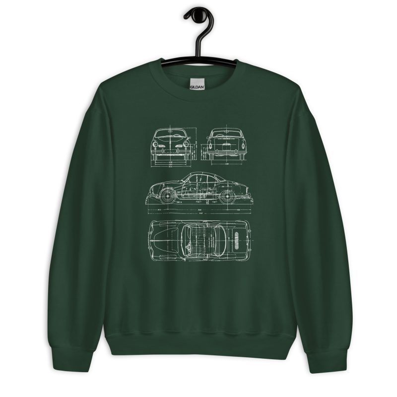 Ghia Blueprint Unisex Sweatshirt