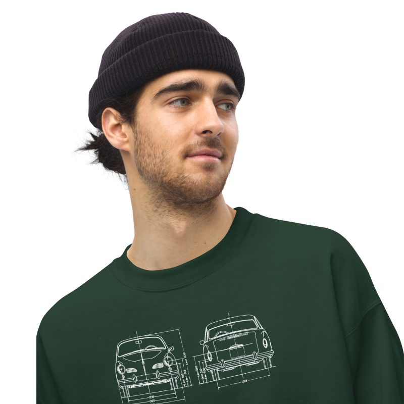 Ghia Blueprint Unisex Sweatshirt - Image 4