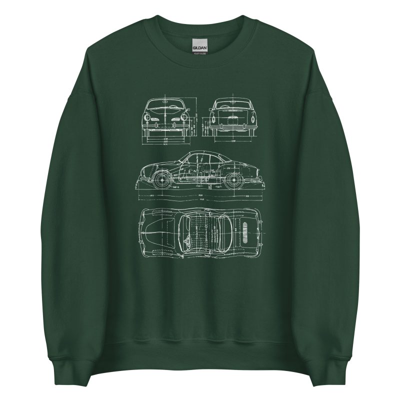 Ghia Blueprint Unisex Sweatshirt - Image 9