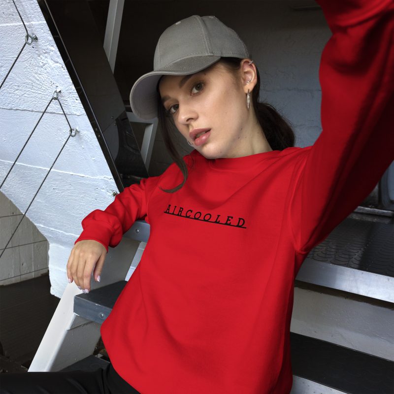 Aircooled T2 Script Unisex Sweatshirt - Image 12