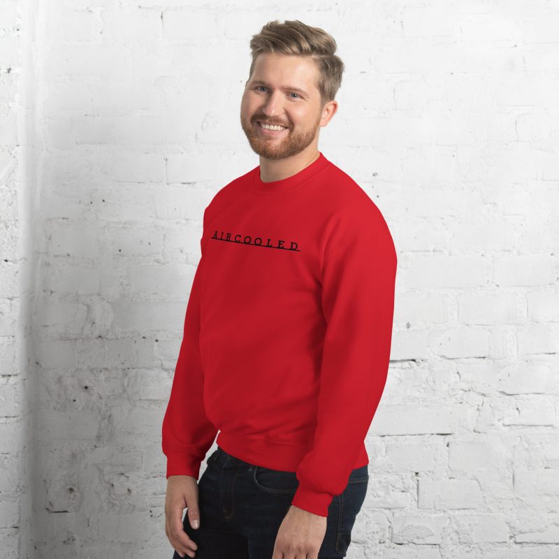 Aircooled T2 Script Unisex Sweatshirt - Image 4