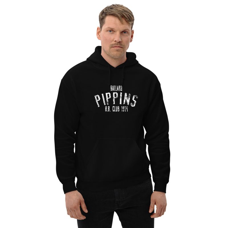 Ballard Pippins Baseball Club 1914 Unisex Hoodie - Image 5