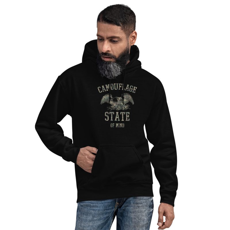 Camouflage state of mind Unisex Hoodie - Image 3