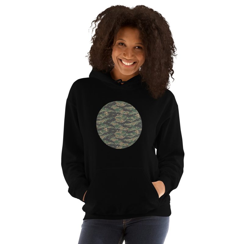 Tiger Camo Unisex Hoodie - Image 4