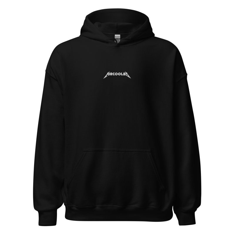 Aricooled Heavy Metal Embroidered Unisex Hoodie