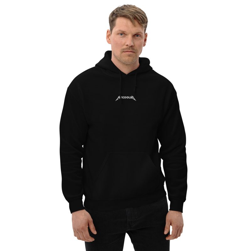 Aricooled Heavy Metal Embroidered Unisex Hoodie - Image 4