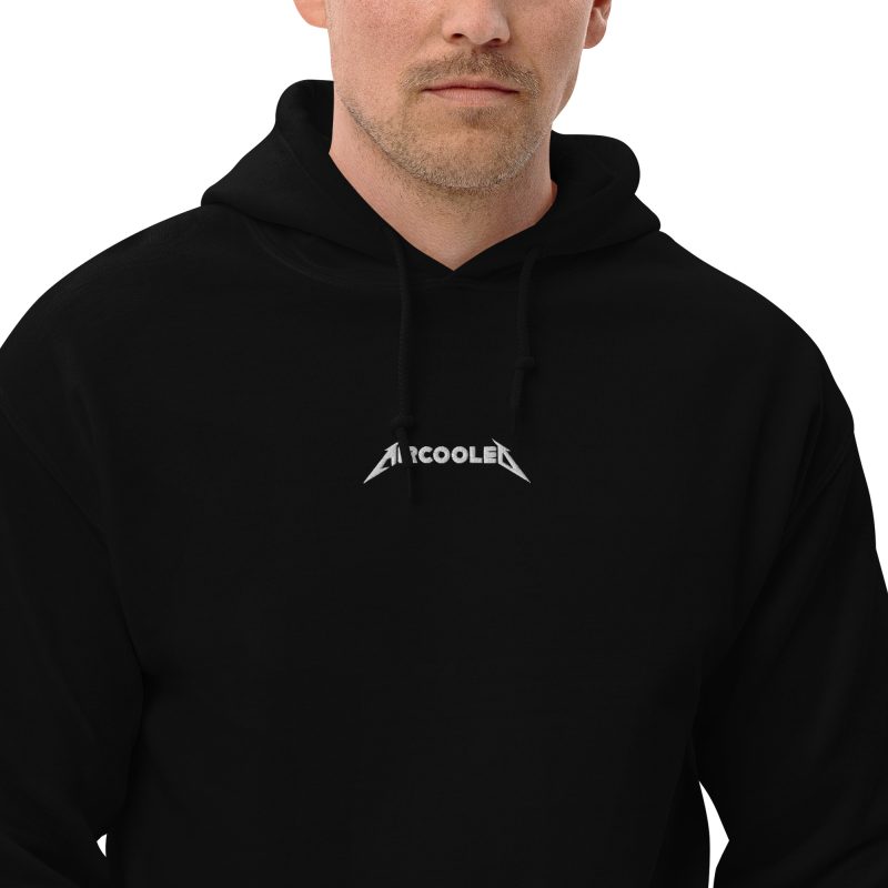 Aricooled Heavy Metal Embroidered Unisex Hoodie - Image 2