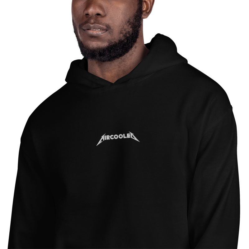Aricooled Heavy Metal Embroidered Unisex Hoodie - Image 7