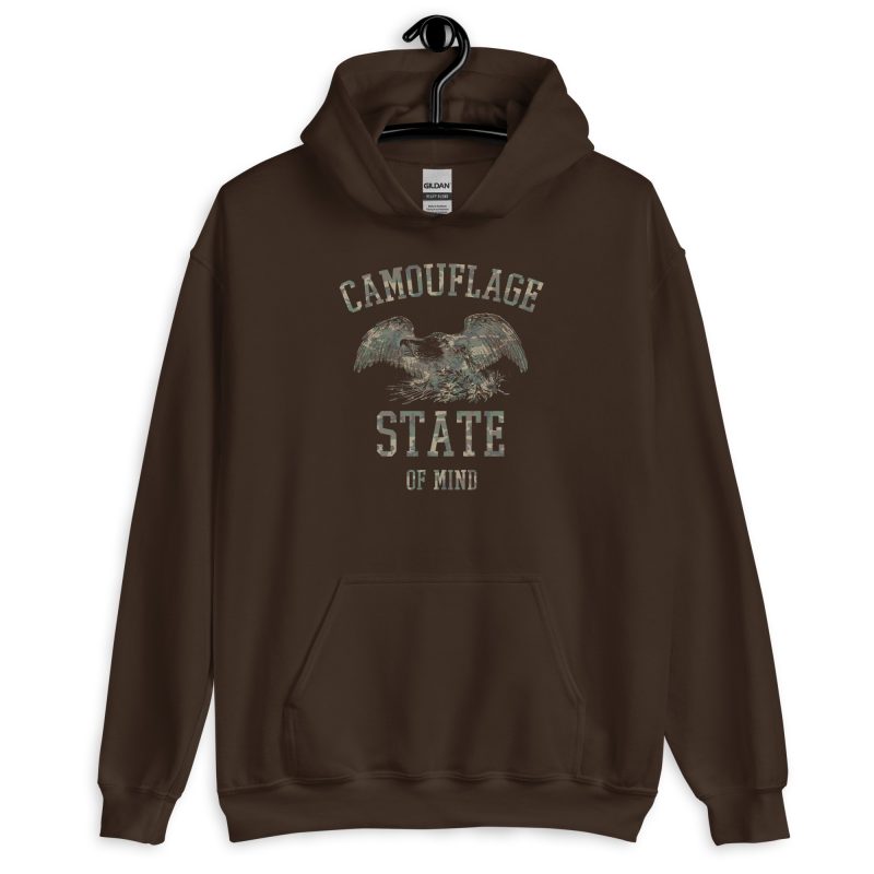 Camouflage state of mind Unisex Hoodie - Image 8