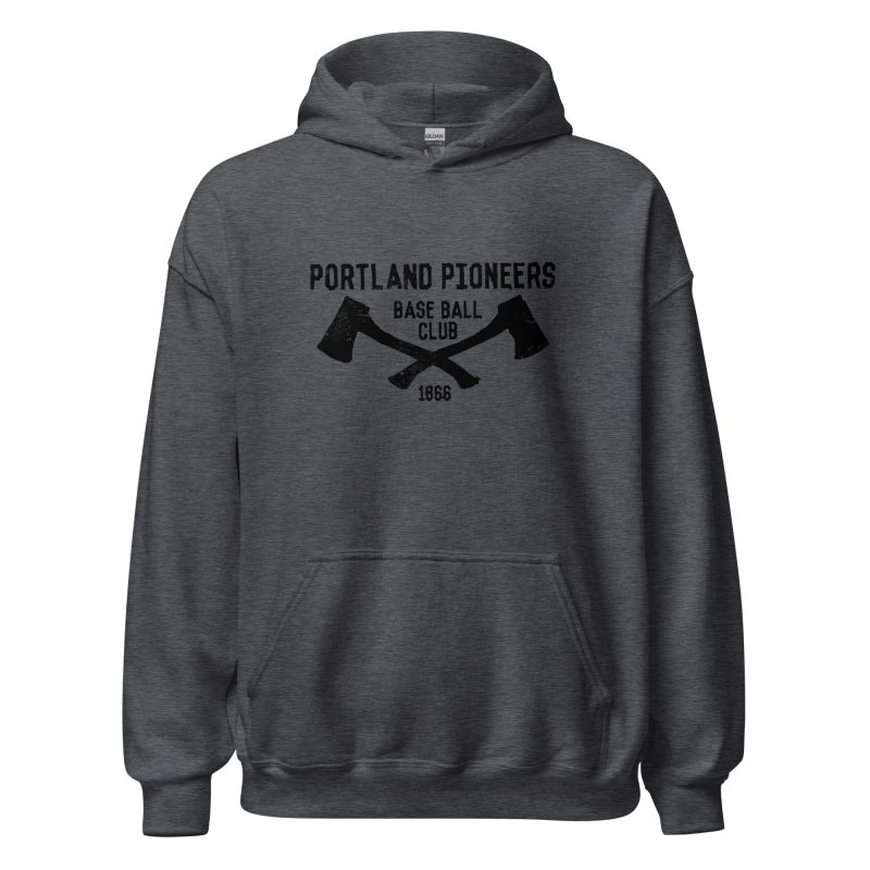 Portland Pioneers Baseball Club 1866 Unisex Hoodie - Image 7