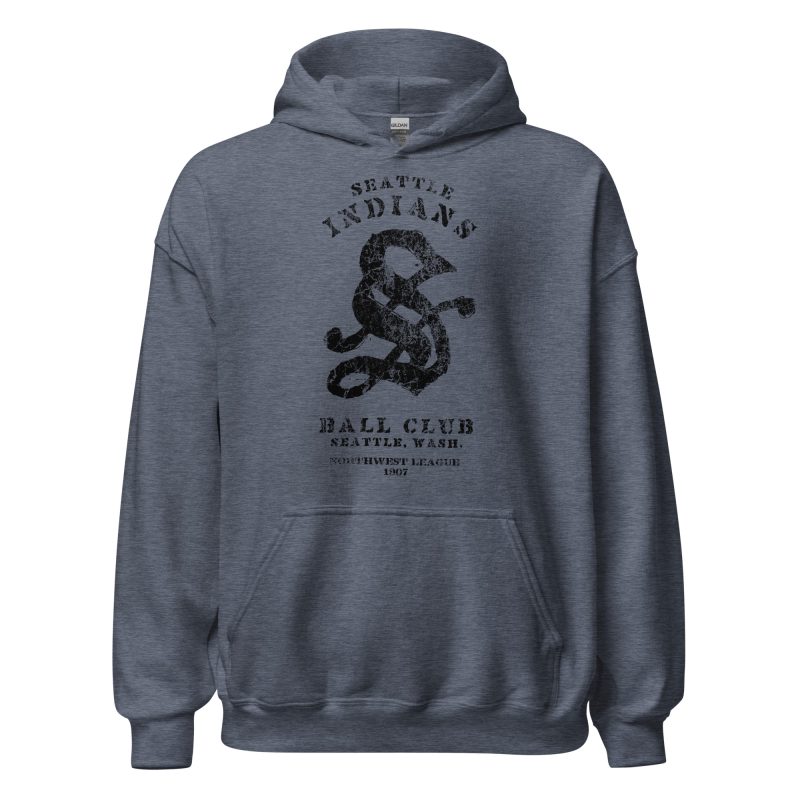 Seattle Indians 1907 Baseball Club Unisex Hoodie - Image 12
