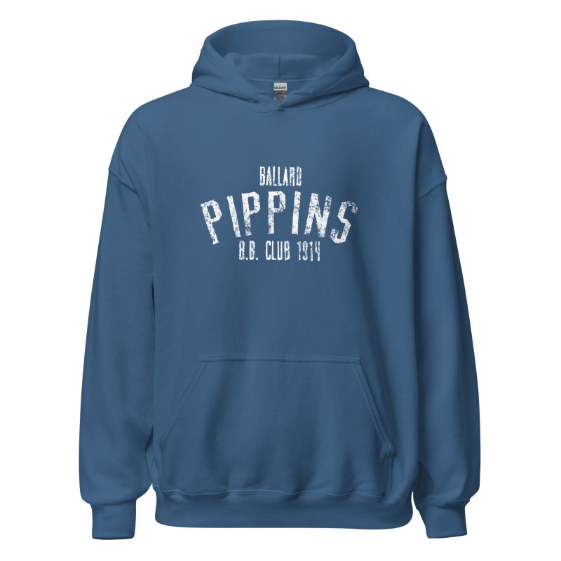 Ballard Pippins Baseball Club 1914 Unisex Hoodie - Image 12