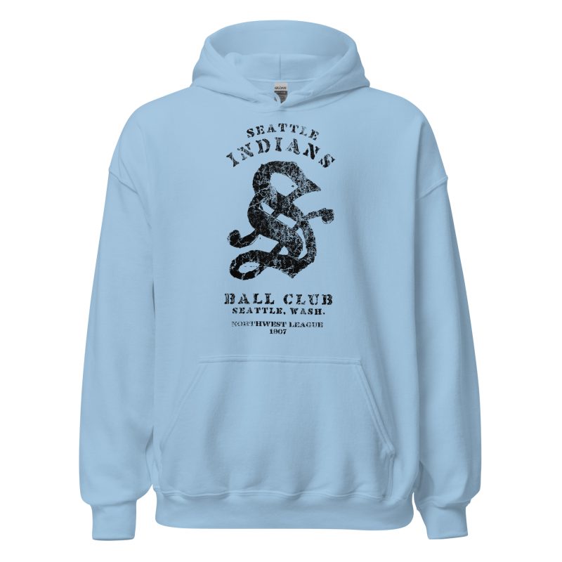 Seattle Indians 1907 Baseball Club Unisex Hoodie - Image 15