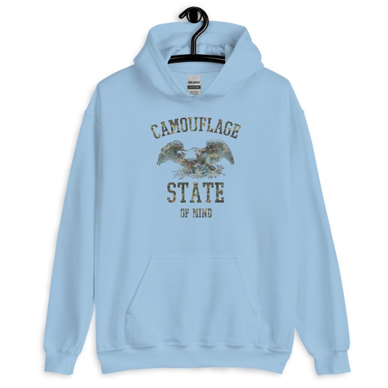 Camouflage state of mind Unisex Hoodie - Image 10