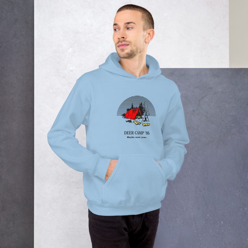 Deer Camp 1978 Maybe next year Unisex Hoodie - Image 2
