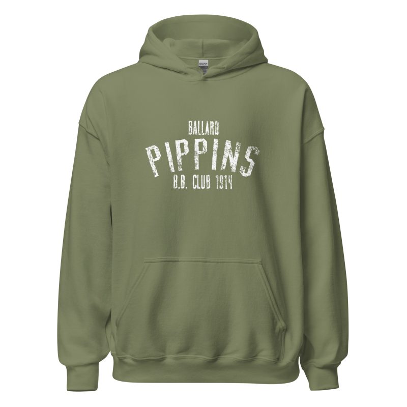 Ballard Pippins Baseball Club 1914 Unisex Hoodie - Image 14