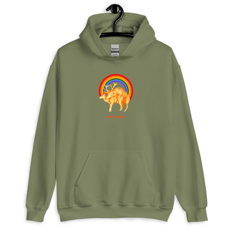 Damn hippies Unisex Hoodie - Image 16