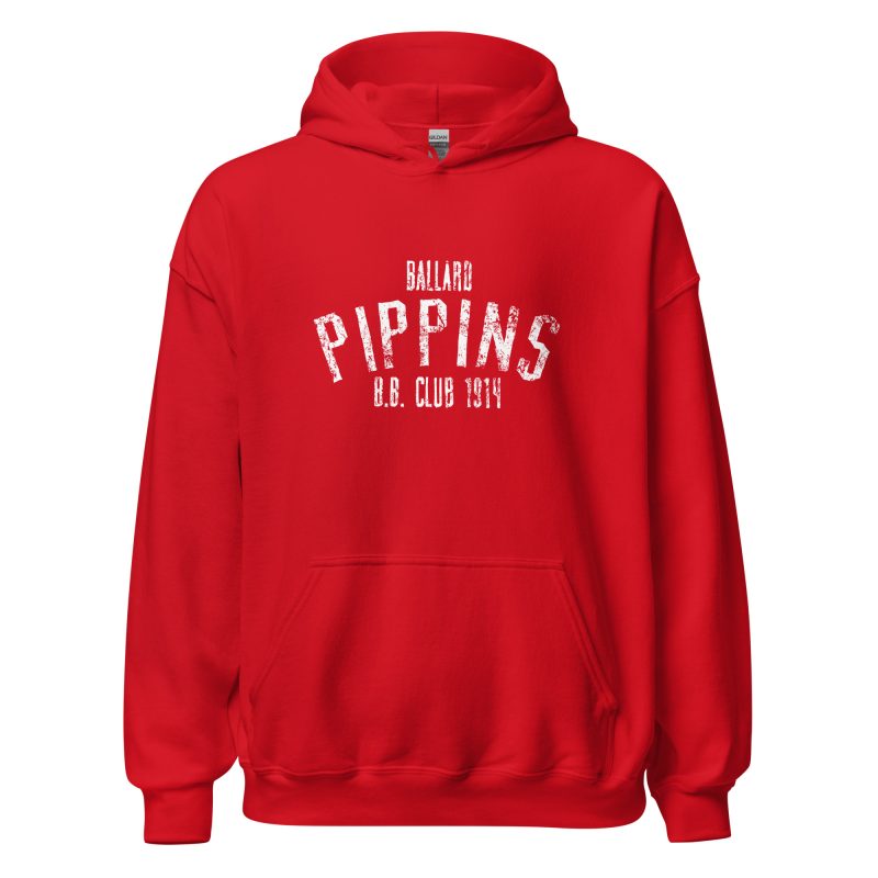 Ballard Pippins Baseball Club 1914 Unisex Hoodie - Image 9