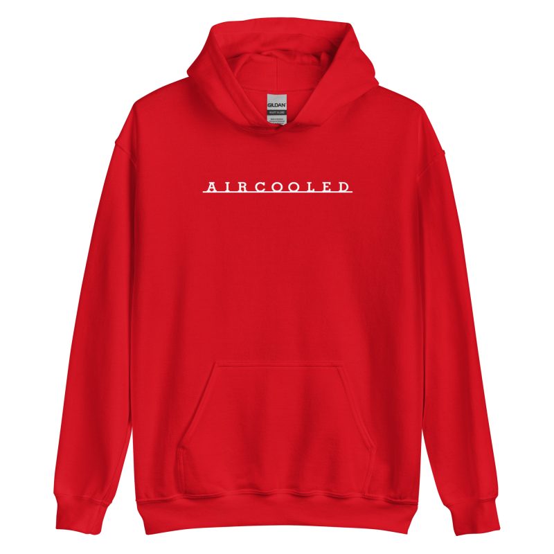 Aircooled T2 Script Unisex Hoodie - Image 9