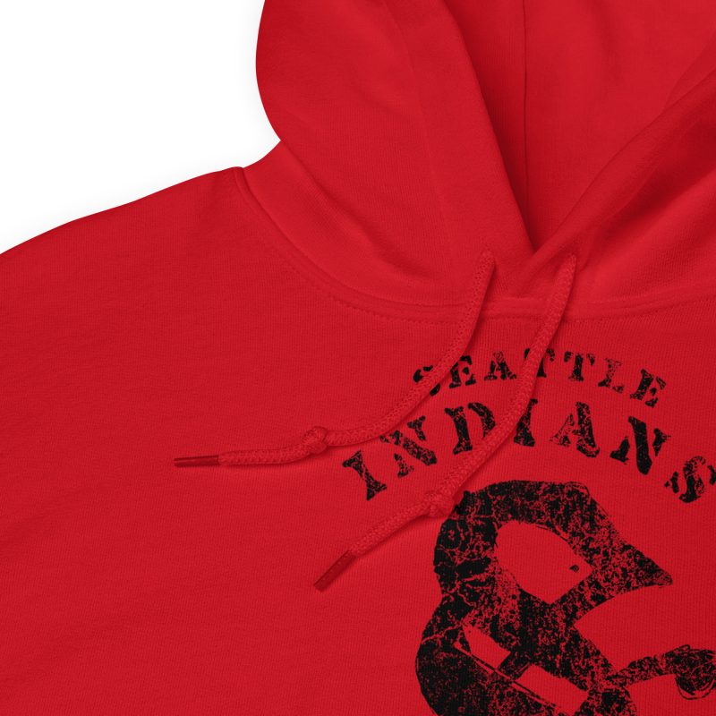 Seattle Indians 1907 Baseball Club Unisex Hoodie - Image 6